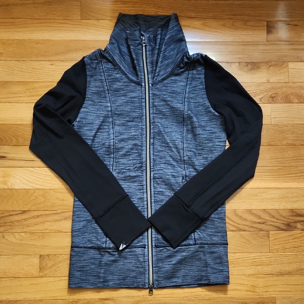 Lululemon Denim and Black Utility Jacket